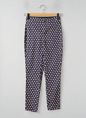 Pantalon slim taille élastique taille normale bleu STREET ONE femme