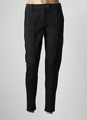 Pantalon chino noir ICHI pour femme seconde vue
