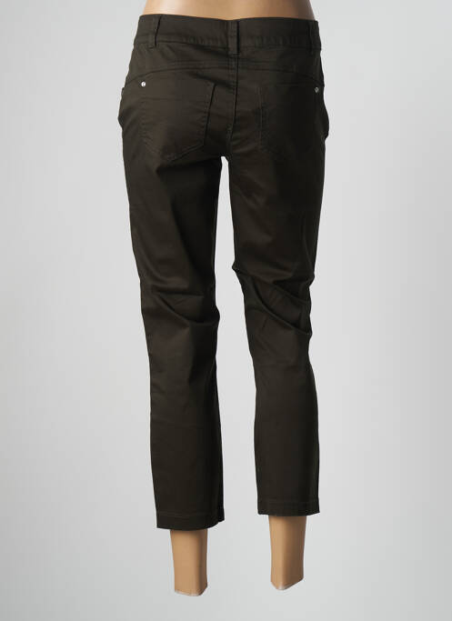 Pantalon 7/8 vert STREET ONE femme