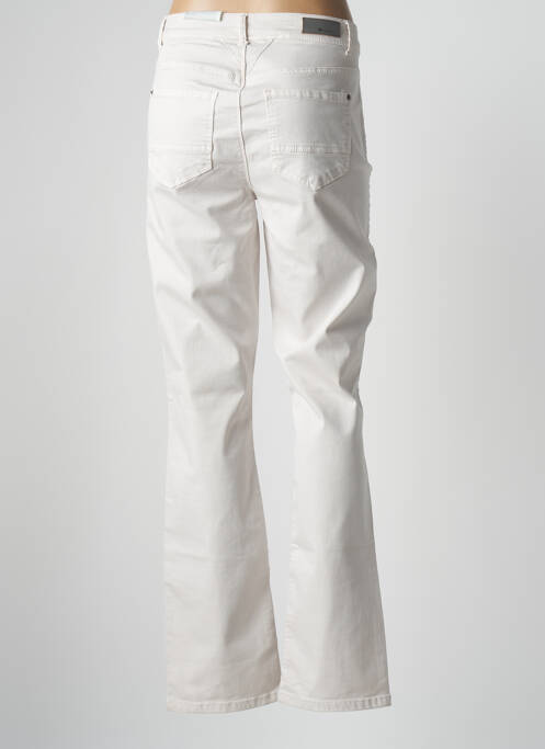 Pantalon chino tissage popeline taille normale beige STREET ONE femme