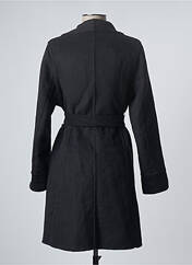 Manteau long noir TIMEOUT pour femme seconde vue