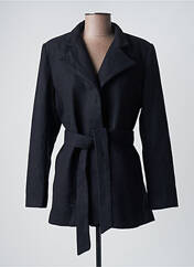 Manteau court noir TIMEOUT pour femme seconde vue