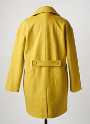 Manteau long jaune TIMEOUT pour femme seconde vue