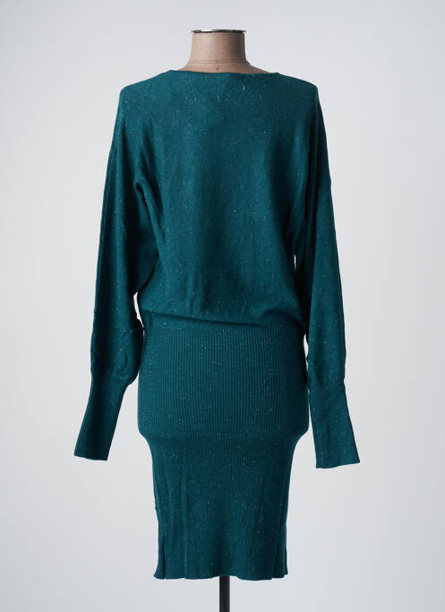 Robe mi-longue vert CAMAIEU pour femme