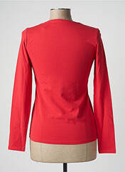 T-shirt rouge ESSENTIALS BY KVL pour femme seconde vue