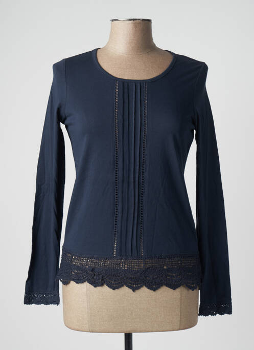 T-shirt manches longues manches longues bleu KENVELO femme