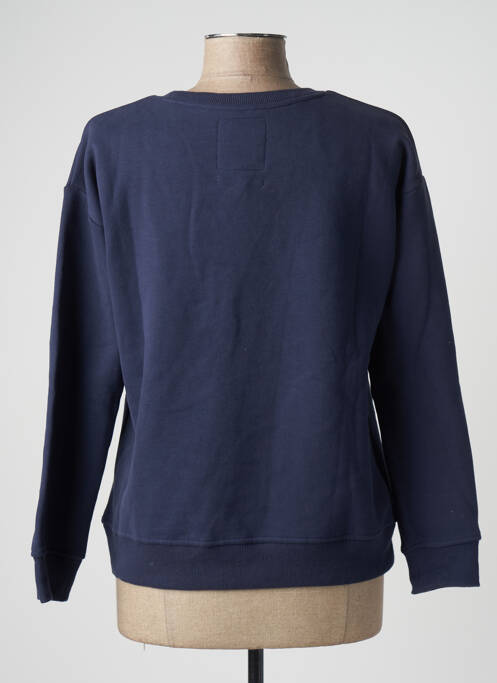 Sweat-shirt bleu TIMEOUT pour femme