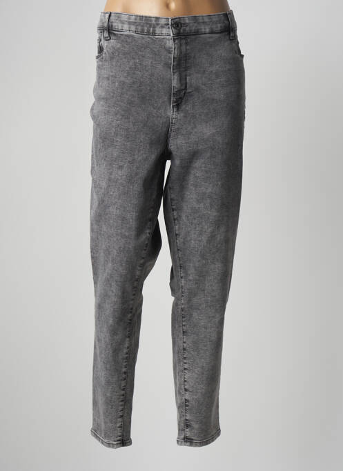 Jeans coupe slim gris STOOKER pour femme