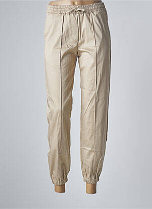 Jogging poches taille normale beige LAAGAM femme