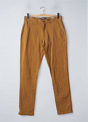 Pantalon chino tissage popeline taille normale jaune RUCKFIELD homme