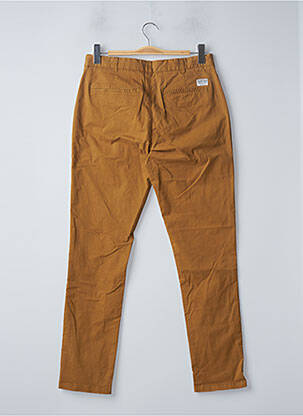 Pantalon chino tissage popeline taille normale jaune RUCKFIELD homme