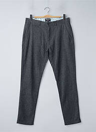 Pantalon chino tissage chiné taille normale gris RUCKFIELD homme