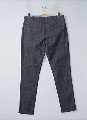 Pantalon chino tissage chiné taille normale gris RUCKFIELD homme