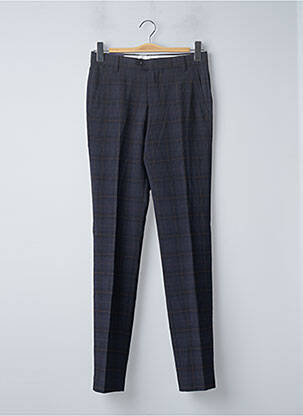 Pantalon chino imprimé imprimé prince de galle taille normale bleu NEXT homme