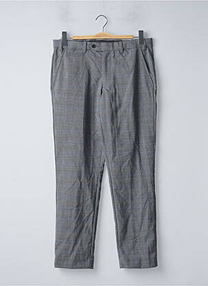 Pantalon chino imprimé imprimé prince de galle taille normale gris NEXT homme