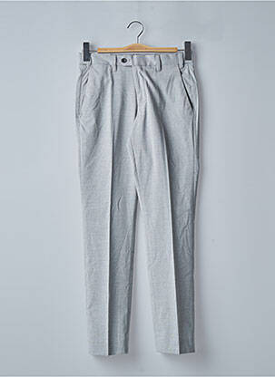 Pantalon chino tissage chiné taille normale gris NEXT homme