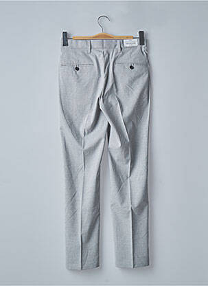 Pantalon chino tissage chiné taille normale gris NEXT homme