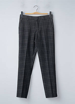 Pantalon chino tissage chiné taille normale gris NEXT homme
