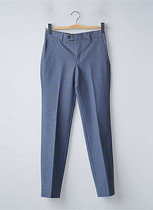 Pantalon chino imprimé imprimé prince de galle taille normale bleu NEXT homme