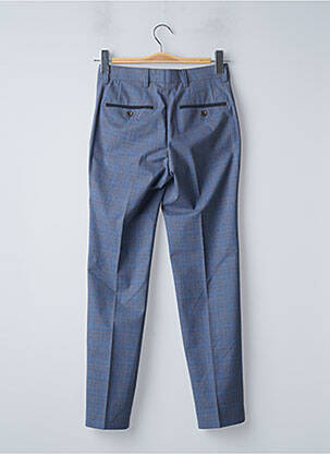 Pantalon chino imprimé imprimé prince de galle taille normale bleu NEXT homme