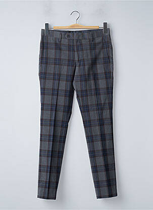Pantalon chino tissage chiné taille normale bleu NEXT homme