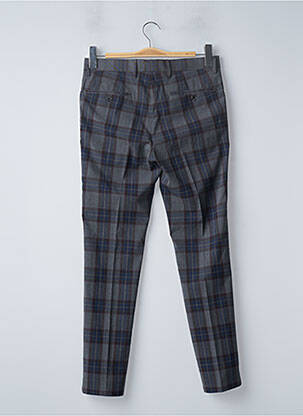 Pantalon chino tissage chiné taille normale bleu NEXT homme