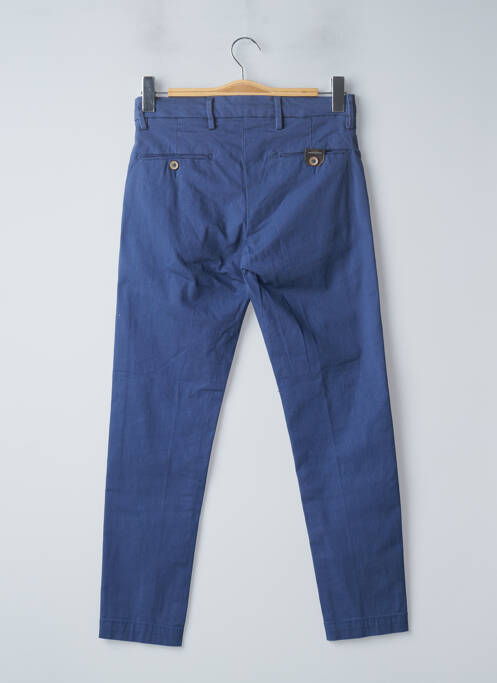 Pantalon chino poches taille normale bleu DAN JOHN homme