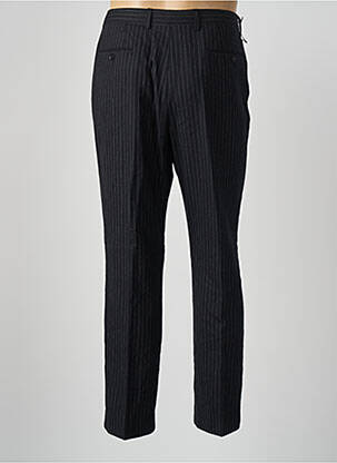 Pantalon slim fermeture zippée sous rabat boutonné taille normale noir NEXT homme
