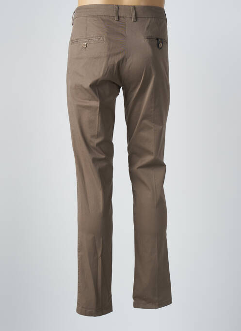 Pantalon chino marron DAN JOHN pour homme