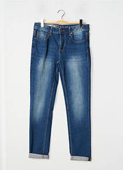 Jeans coupe slim bleu KENVELO pour femme seconde vue