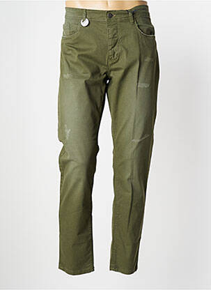 Jeans skinny vert SORBINO pour homme