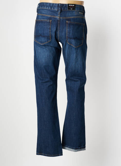 Jeans coupe droite bleu KENVELO pour homme