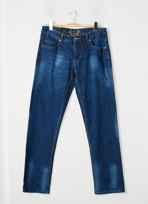 Jeans coupe slim bleu KENVELO pour femme