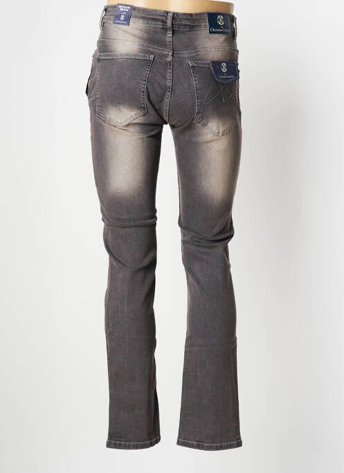 Jeans coupe slim gris CHRISTIAN LACROIX pour homme