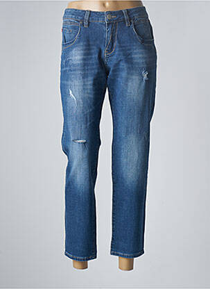 Jean coupe mom stretch taille normale bleu LEE COOPER femme