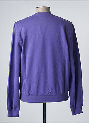 Sweat-shirt stretch manches longues violet BLASON homme
