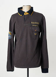 Pull manches longues manches longues gris RUCKFIELD homme