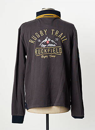 Pull manches longues manches longues gris RUCKFIELD homme