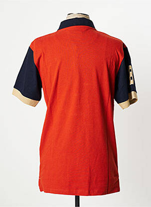 Polo coupe droite manches courtes orange RUCKFIELD homme