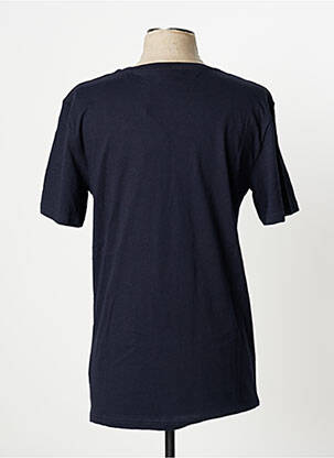 T-shirt coupe cintrée manches courtes bleu RUCKFIELD homme