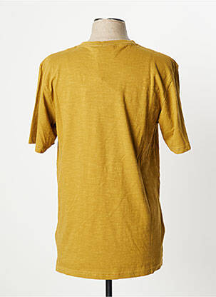 T-shirt coupe cintrée manches courtes jaune RUCKFIELD homme