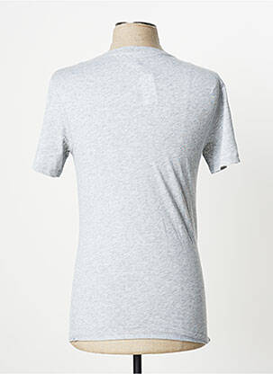 T-shirt tissage chiné manches courtes gris G STAR homme