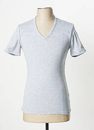 T-shirt coupe cintrée manches courtes gris G STAR homme