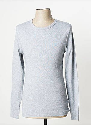 T-shirt tissage chiné manches longues gris G STAR homme