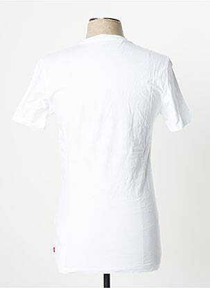 T-shirt tissage jersey manches courtes blanc LEVIS homme