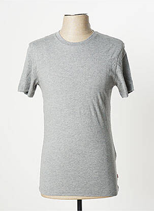 T-shirt coupe cintrée manches courtes gris LEVIS homme