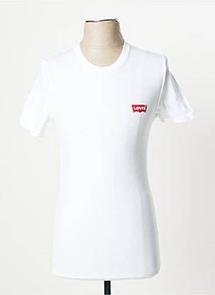 T-shirt blanc LEVIS pour homme