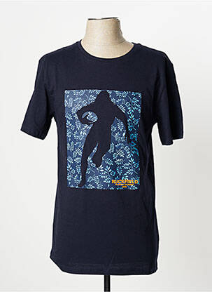 T-shirt bleu RUCKFIELD pour homme