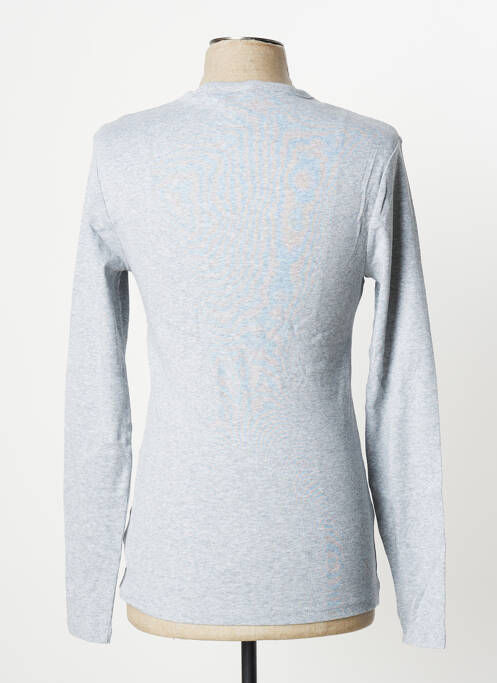 T-shirt coupe cintrée manches longues gris G STAR homme