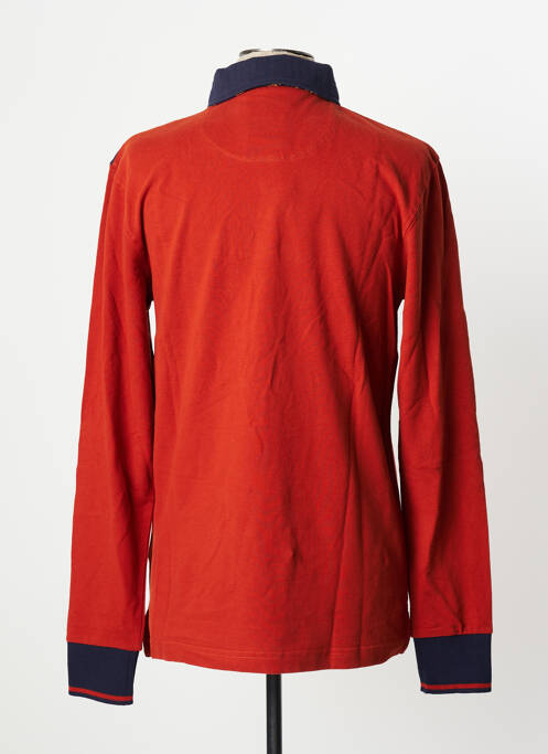 Polo orange RUCKFIELD pour homme